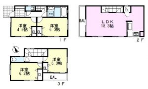 30,31号棟 間取同一